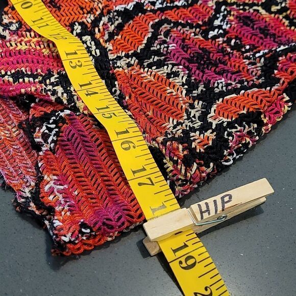 Cocomo petite sz PM blouse orange/blk - Picture 7 of 7